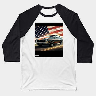 muscle car Baseball T-Shirt